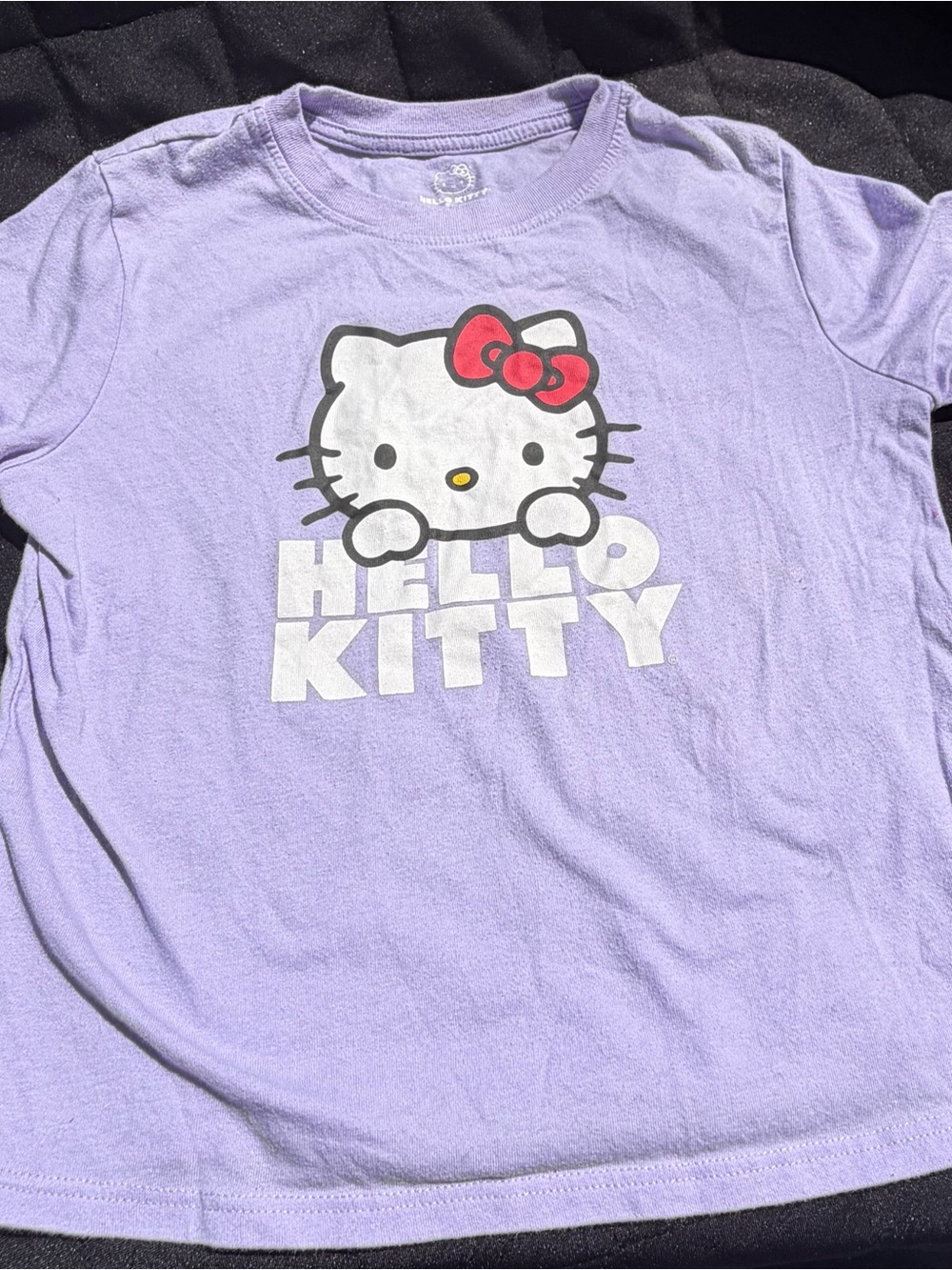 Hello Kitty Lavender/purple t-shirt XS 4-5
